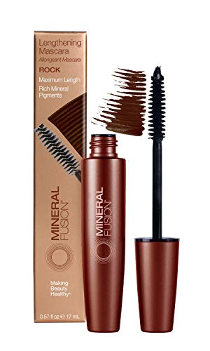 Mineral Fusion Lengthening Mascara, Rock, 0.57 Ounce (Packaging May Vary)