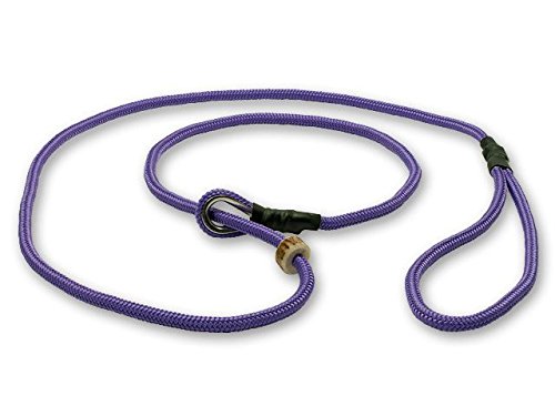 Mystique Field trial Moxonleine 6mm 130cm lila mit Zugbegrenzung