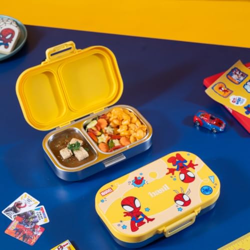 Image of Basil Bento Ace 2C Steel Lunch Box - Little Websters