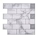 Produktbild ENCOFT 6 Stück Fliesenaufkleber 3D Badezimmer Küche Backsplash Fliesensticker Aufkleber Fliesen 100% Wasserdicht Antifouling Sauber Wischen 30.5x30.5 cm
