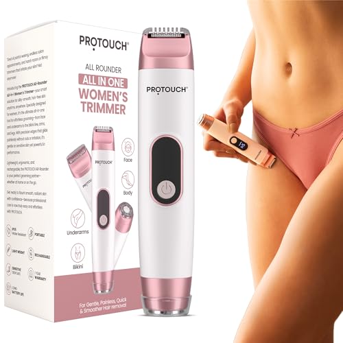 PROTOUCH All Rounder All-in-1 Women’s Trimmer & Epilator for Face...