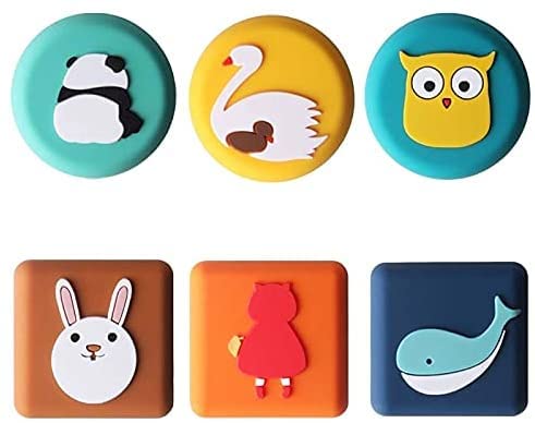 Dhvsam Cartoon Silicone Door Crash Pad Silicone Handle Crash Mat Square Shape Wall Protectors Silicone Door Stopper for Protecting Refrigerator Door Cabinets (Pack of 10) (B09QJMZ1QM) Amazon Price History, Amazon Price Tracker