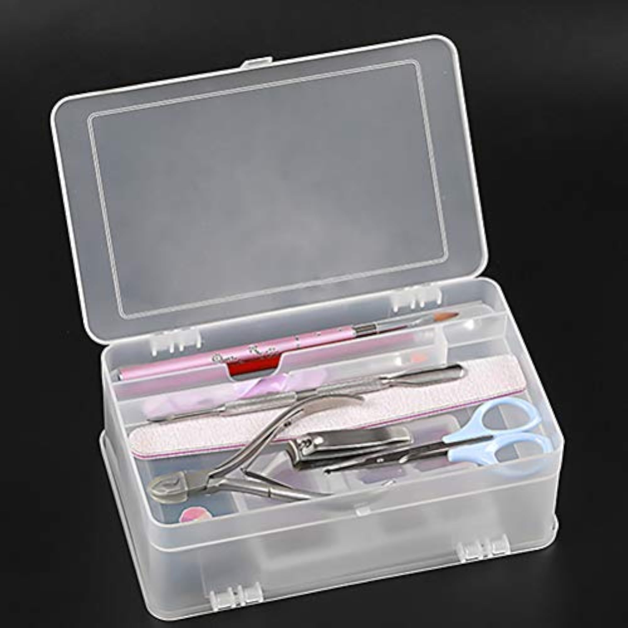 Nail Tools Holder Case Storage Box