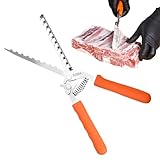 Grill Rippen Häuter | Küchenhelfer Grillzubehör - Ergonomischer Rippen-Schäler - Für Köche, Küchen, Restaurants, Wohnungen, Kochen Von Schweinefleisch, Rindfleisch, Lammfleisch