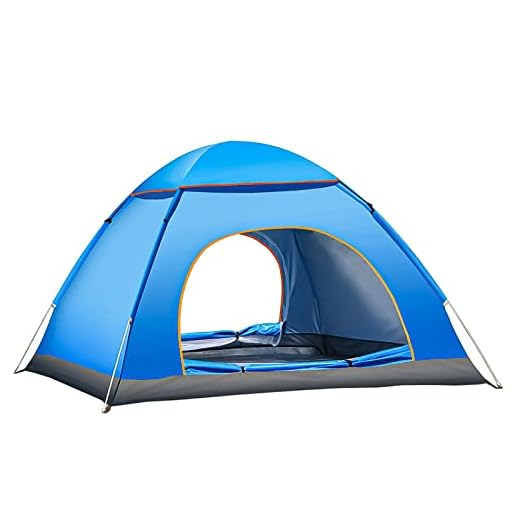 DYOUen Uni Jugend Pop-up Tent Camping, himmelblau, S