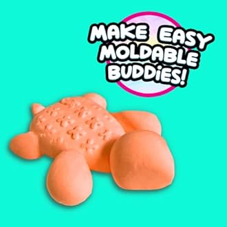 COMPOUND KINGS Butter Cloudz Compound Bucket for Grils & Boys | Sensory Toys | Non-Toxic & Non-Sticky | Stress Relieving Tactile | (Orange Crush)