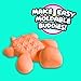 Compound Kings Fluffy Butter Cloudz Scented Large Slime Bucket for Kids – Soft, Squishy, Non-Toxic Sensory Toy | Orange Crush Slime Gift