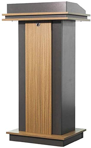 URG Massivholz, Stand-Lautsprecher Schreibtisch Klassenlehrer Holz Katheder - Geeignet for Churches Hotel Education Training Bankette WNN-URG