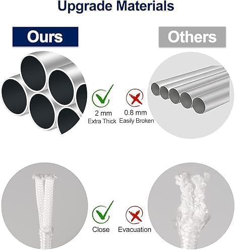 20Ft Flag Pole for Outside House with 3x5 American Flag Embroidered Stars,12 Gauge Heavy Duty Extra Thick Aluminum Flagpole Kit for Outside House In Ground, Residential Commercial Outdoor Garden Yard - Image 9