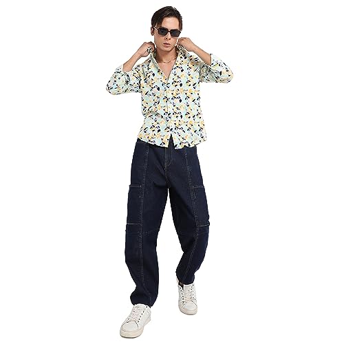 Image of Campus Sutra Men's Regular Fit Shirt