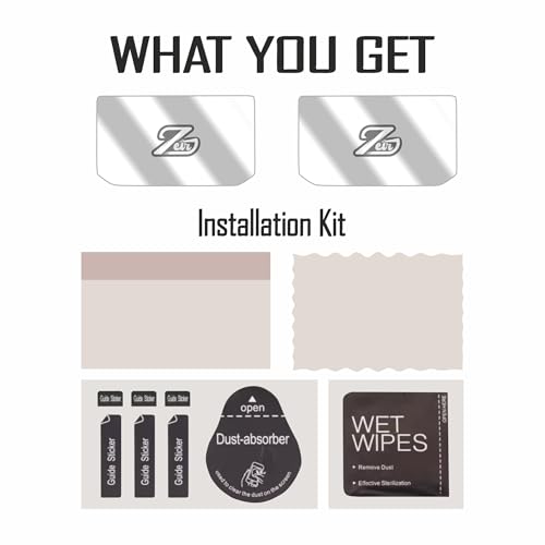 Image of ZEIR [2 PACK] Screen Protector Compatible with HERO GLAMOUR X 2026 Digital Meter Scratch Guard For GlamourX | Water Resistant | 9H Bike Instrument Cluster Scratch Cover Accessory 2025+ [Not Tempered Glass] (Glamour X - Pack2)