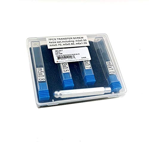 HHIP 3601-0517 28 Piece M3 x .5, M4 x .7, M5 x .8, M6 x 1 Transfer Screw Set, 25 Piece Set (M3, 4, 5, 6) - Image 3