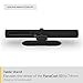 Jabra PanaCast 50 Table Stand – Allows PanaCast 50 Webcam to be Used as a Free-Standing Unit, Compact Design, Ideal for Travelling and for Use in Multiple Locations - Black