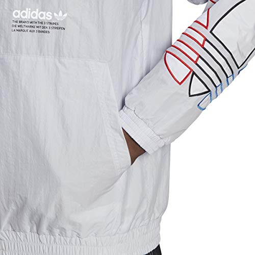 adidas Originals,mens,Tricolor Track Top,Dark Grey,Mediu