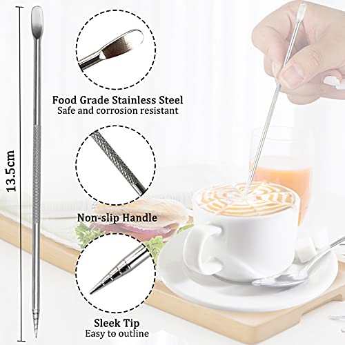 TWBEST Bricco per Latte in Acciaio Inox,Bricco