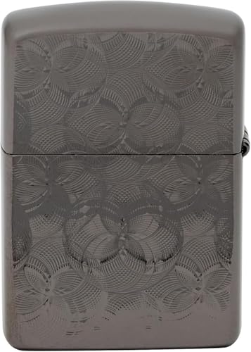 Encendedor Zippo Glitter 8 NB Negro con Sticker Especial miniatura 3