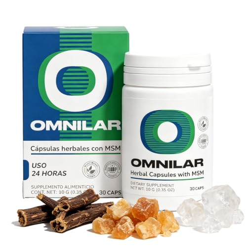 Omnilar Herbal Capsulas with Boswellia MSM and VC Wellness Support 1Pcs
