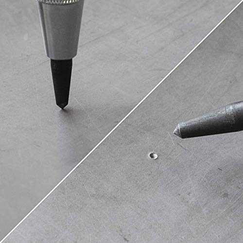 image for NEIKO 02639A 6-Inch Automatic Center Hole Punch with Adjustable One-Ha