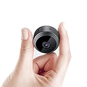 SKY HUB Hidden Small 1080p HD Picture Quality Intelligent Indoor with Remote View Live Stream, Built-in Battery Night Vision, Motion Detection Wireless Remote View Home Security