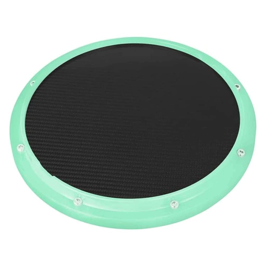 Unique Tambour chaman Tambour en Fiber de carbone Tambour muet Tambour silencieux Tambour éthéré Rond Portable Tambour à main Tapis antidérapant Tambour d'entraînement Tambour de chaman belle voix