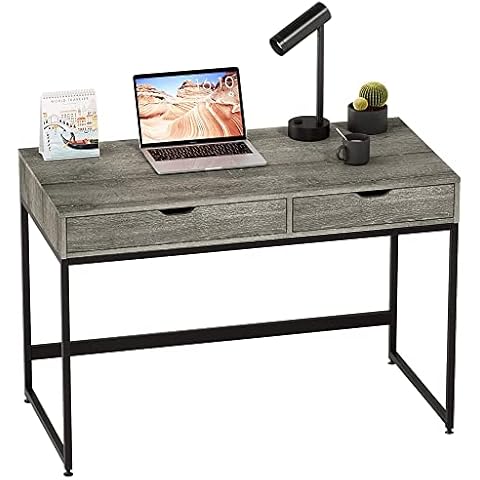 Bestier Rectangular Two Drawer Desk Cover