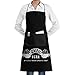 jrtyjrdtyj Delantal de Cocina Central Perk Bib Aprons Commercial Restaurant and Home Kitchen Apron for Men Women Chef Servers Waiter