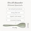 Starpack 'The All Rounder' Premium Silicone Spoonula Spatula - Silicone Spatula Spoons Heat Resistant to 600°F - Best LFGB Spoonulas - Rubber Spoon Spatulas - Kitchen Spoon Spatulas for Cooking #3