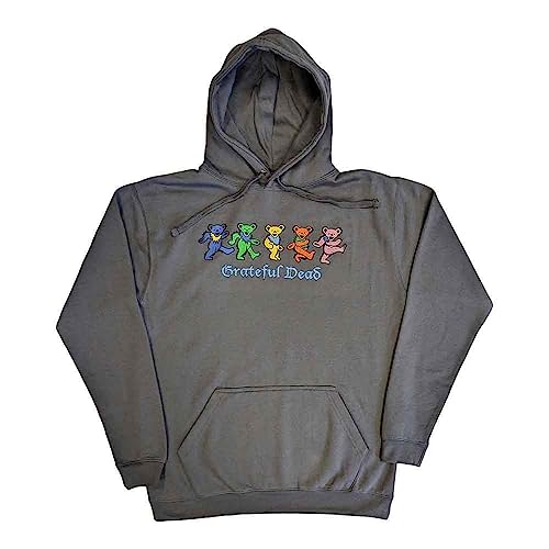 Sweat-shirt à capuche Grateful Dead vêtement de musique avec logo d'ours taille XXL