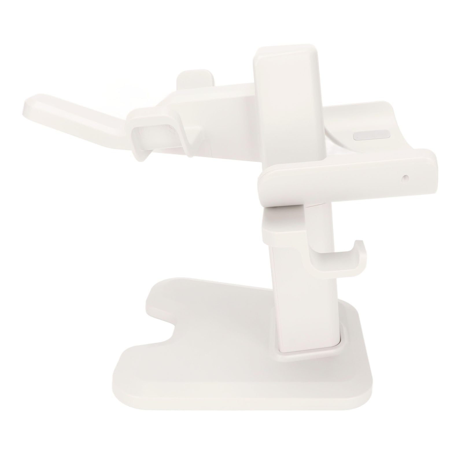 AQFNEB Soporte de VR para 2, Soporte de Pantalla para Auriculares VR inalámbricos con Base de Esponja Antideslizante, Soporte de Almacenamiento Que Ahorra Espacio para (Blanca)