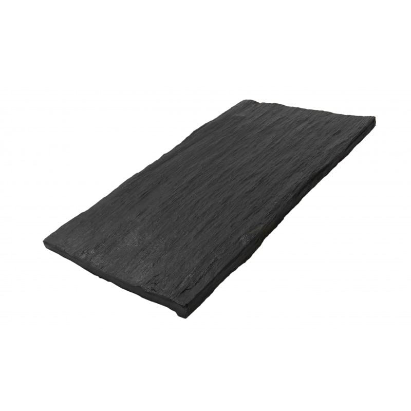 Pas Japonais Palis schiste ardoisier 75 x 25 cm - Noir (Lot de 1)