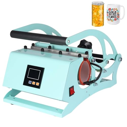 Máquina de termofijado para tazas, 9-20oz con panel digital