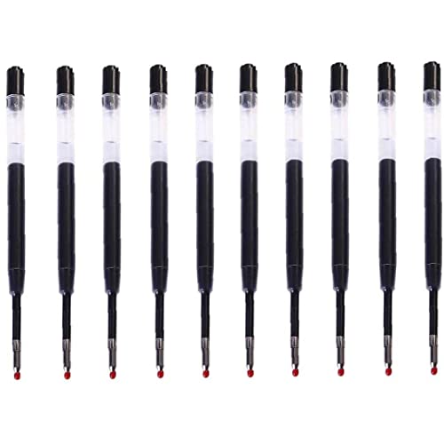 ZIYUMI 10 unidades Ink Ballpoint Pen Refill Replacement Gel Replaceável Refill for Writing for Office School Black