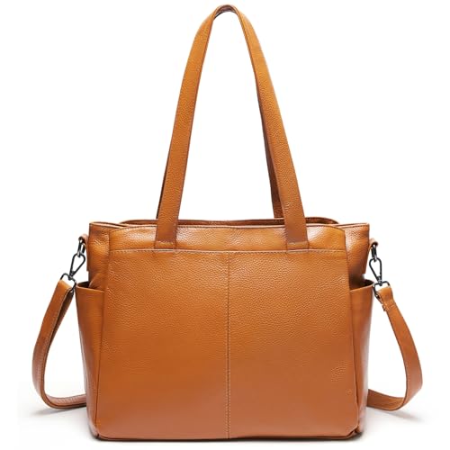 Image of Genuine Leather Purse for Women Hobo Crossbody Bag