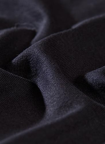 Trigema Herren Rollkragenpullover aus 100% Baumwolle, Schwarz, X-Large