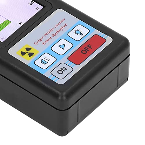 Detector de Radiación Nuclear con Alarma y Medidor EMF ABS miniatura 4
