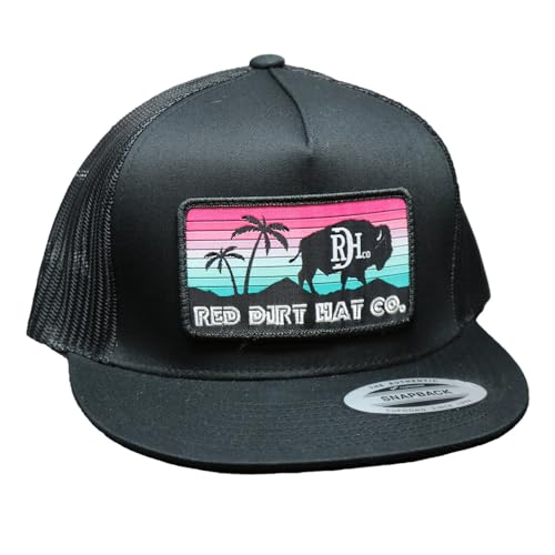 Image of Red Dirt Hat Company Miami Vice Adjustable Snapback Hat