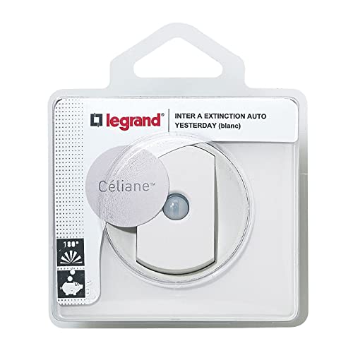 Legrand - Interrupteur à extinction automatique Céliane Intuition - Blanc