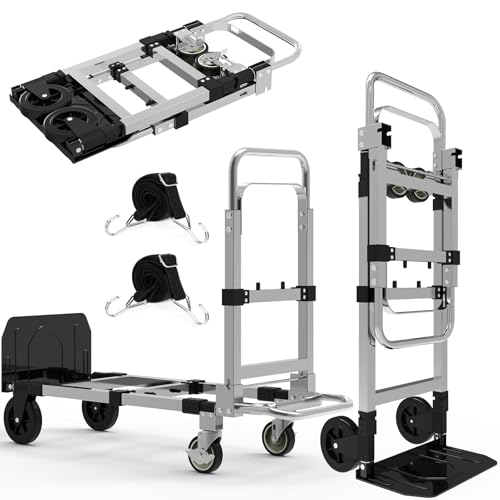 Carretilla plegable 3 en 1 capacidad 580 lb
