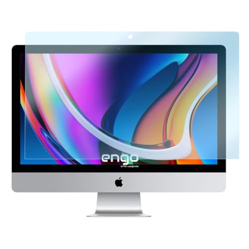 Apple iMac 27 İnç ile Uyumlu Ekran Koruyucu Nano Parlak Şeffaf