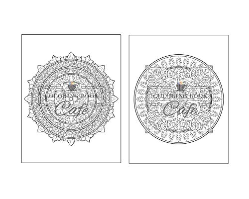 125 Mandalas: An Adult Coloring Book Featuring 125 of the World's Most Beautiful Mandalas for Stress Relief and Relaxation - Image 45