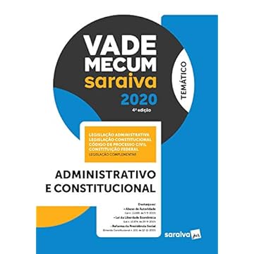 Capa do livro Vade Mecum Administrativo e Constitucional - 4ª edição de 2020