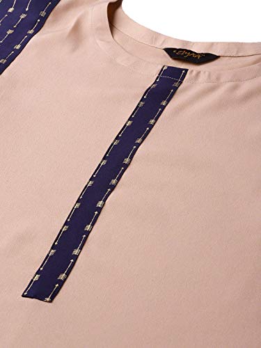 Image of ZIYAA Women's Crepe Straight Kurta