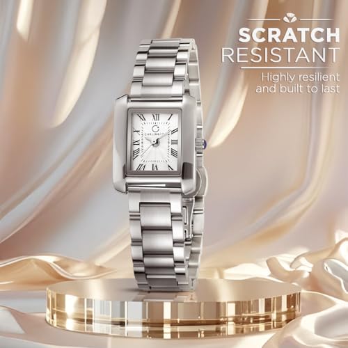Image of Carlington Diva Series Analog Women Wrist Watches with Stainless Steel Chain Strap | Premium Fashion Watches for Ladies | CT - 113