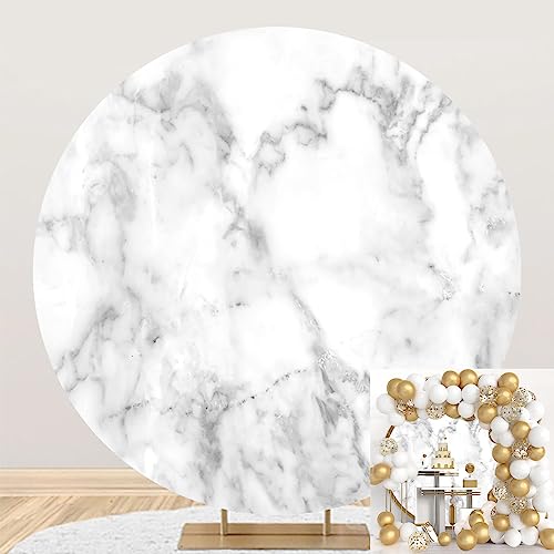 SDOTPMT Diameter 7ft Effen Geel Ronde Achtergrond Cover Effen