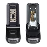 Key Safe™ Supra P500 Pro Key Safe Pro Police Preferred Outdoor with Anti- Tamper Plate Wall Mounted Push Button Key safe. Lock box for keys, fobs and access cards