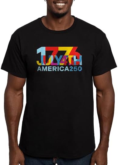 CafePress America250: Independence Men's Classic T Shirt Men's Semi-Fitted Classic Cotton T-Shirt