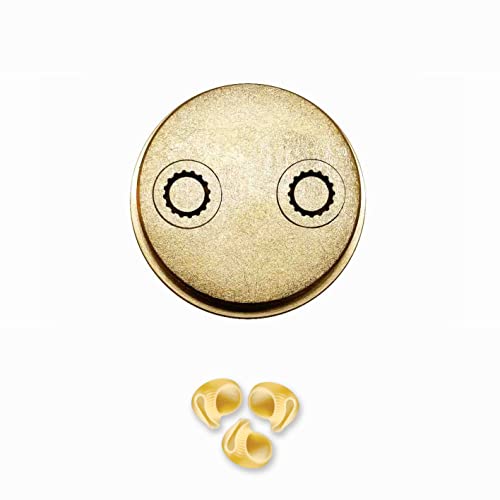 Trafila in bronzo per Pasta Canestrini Pipe Rigate Piccole per macchina pasta fresca professionale La Fattorina 1,5kg