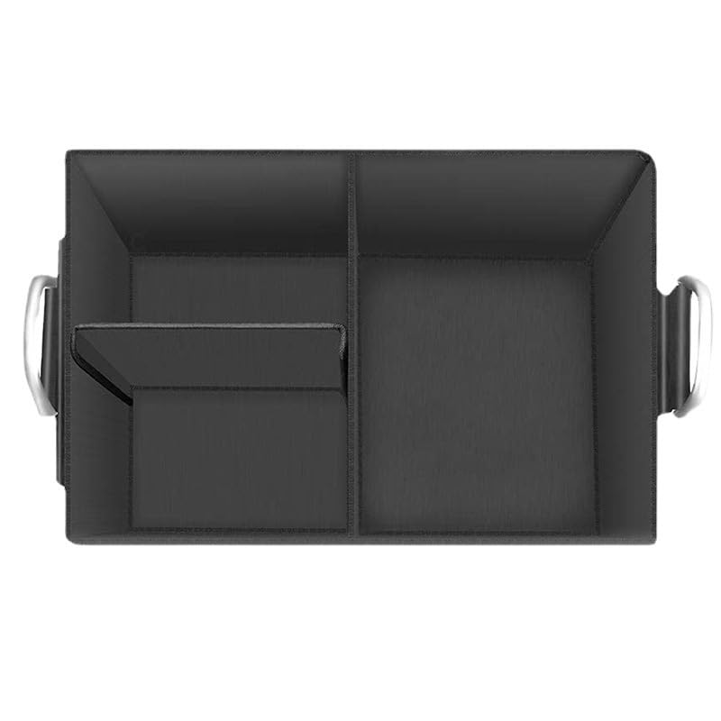 Sac rangement camping robuste en gris 55L avec compartiments renforcés - 3