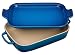 Le Creuset Stoneware Rectangular Dish with Platter Lid, 14 3/4" x 9" x 2 1/2", Marseille