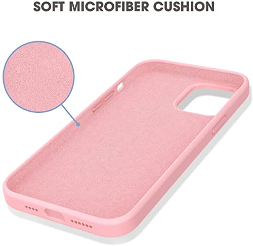Image of MIDOS Back Cover Compatible with iPhone 14 Pro Max Case Liquid Silicone Full Protection Shock Proof Back Cover for iPhone 14 Pro Max (2022) 6.7 inch (Pink)